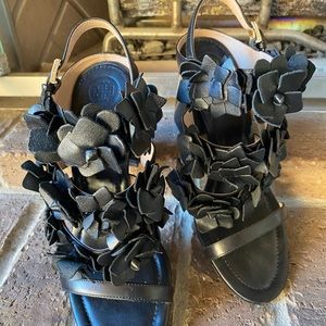 Tory Burch blossom Napa Leather sandals